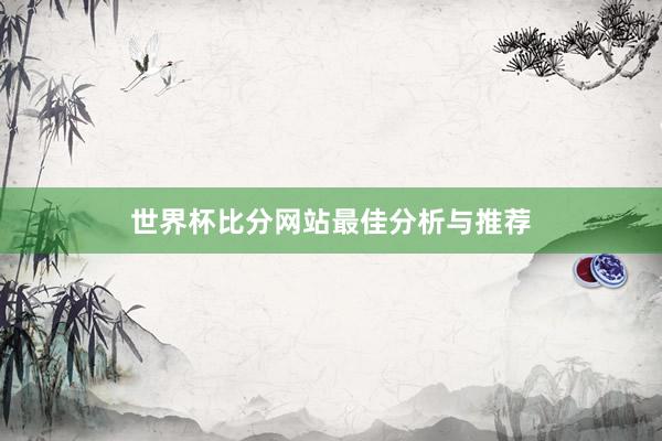 世界杯比分网站最佳分析与推荐